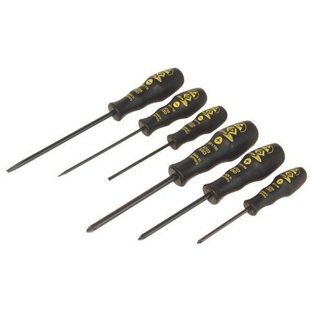 C.K Triton ESD Screwdriver PZD Set of 6 T4741ESD